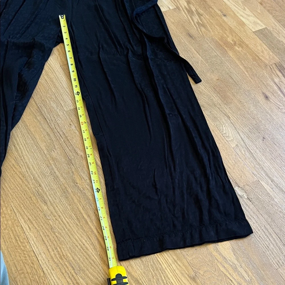 Women's Size XL Nine West Black Wide-Leg Elastic Waist Pants GUC - Picture 4 of 6